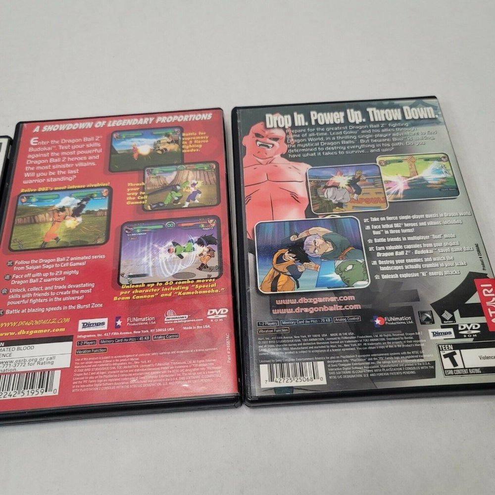 Dragon Ball Z: Sagas, Dragon Ball Z Budokai 2, Dragon Ball Z Budokai Bundle PS2 - Picture 4 of 8